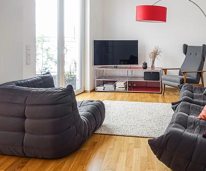 Urbaner Wohntraum für Familien: Kernsanierte 5-Zimmer Etagenwhg. mit Terrasse inmitten der Rosenau