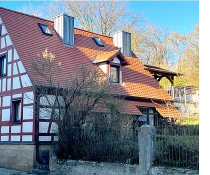 Fränkisches Fachwerkhaus in Kunreuth