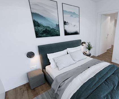 RESERVIERT! Familientraum mit Weitblick: 4-Zimmer-Neubau mit riesigem Balkon – barrierefrei!