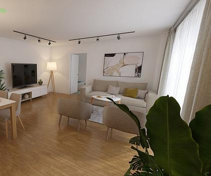 Frischluft pur: 2-Zimmer-Wohnung mit großzügigem Balkon – barrierefrei & modern!