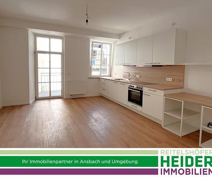 Modern und historisch kombiniert - 3,5 Zimmerwohnung in zentraler Lage von Ansbach
