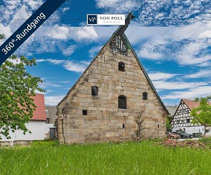 Alte Mauern, neue Ideen – Scheune mit Charme und Potenzial in Rückersdorf mit Denkmalschutz!