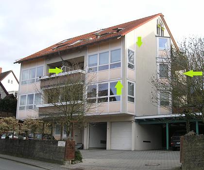 3-Zimmer-Wohnung mit Balkon und Loggia mit Garage und PKW-Stellplatz