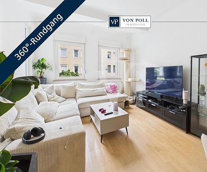 Hell, smart, zentral – WG-geeignete Citywohnung mit Balkon