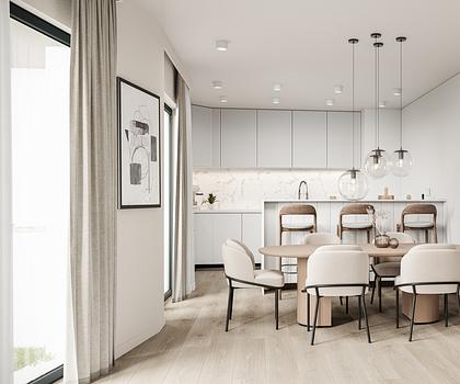 Wohlfühlen auf ca. 76,19 m² mit geräumigen 2,5-Zimmer, Terrasse und separater Loggia in Johannis.