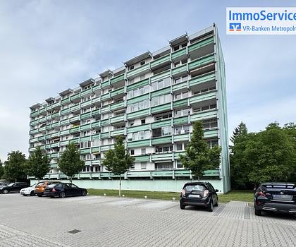 Vermietete 2-Zimmer-Wohnung mit Loggia und Außenstellplatz