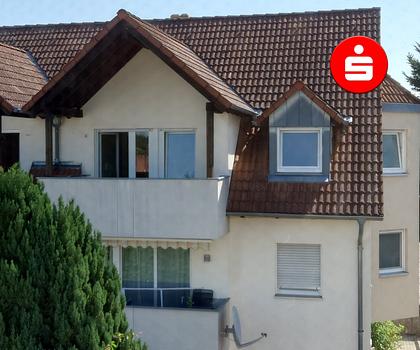 Schöne, sonnige 3 Zi.Dachgeschosswohnung mit 2 Balkonen