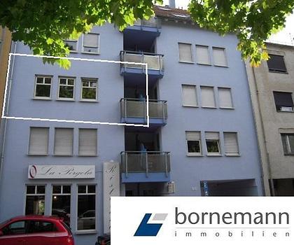 Nähe Wöhrder See! Freies 1-Zimmer-Apartment mit kleinem Balkon