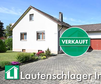 Inmitten der lebenswerten Gemeinde Sengenthal!
Einfamilienhaus mit Doppelgarage und Nebengebäude