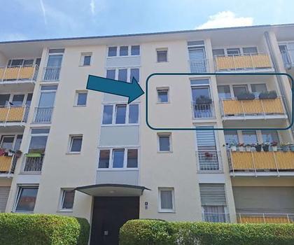 Lichtdurchflutete 3-Zimmer-Wohnung im 2. OG mit 2 Loggien – Ruhig und grün in Nürnberg-Schoppershof