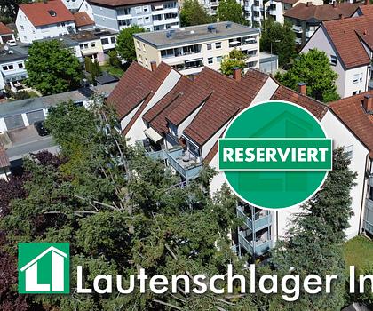 Bevorzugte Wohnlage von Neumarkt!
2-Zimmer-Erdgeschoss-Wohnung mit großem Balkon, sofort frei