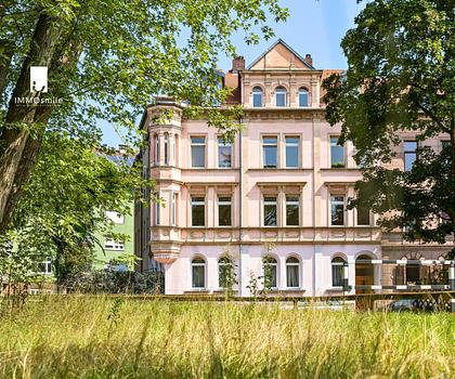 Urbaner Jugendstil mit Ausbaupotenzial – 3-Zimmer-Wohnung mit Parkblick