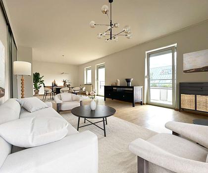 HEGERICH: Lichtdurchflutet & vielseitig – 2-Zimmer-Wohnung mit zusätzlichem Dachgeschossbereich