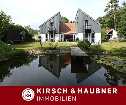 DIE Gelegenheit für Unternehmer!
Designorientiertes Architektenhaus mit großer Gewerbefläche,   
 Neumarkt - Gewerbegebiet