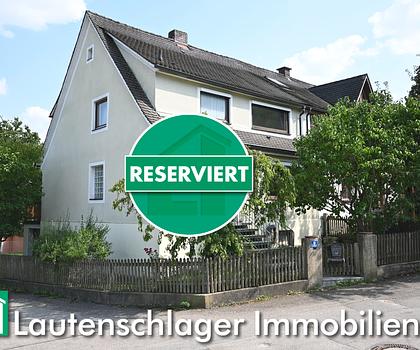 Erschwinglicher Wohntraum in ruhiger Lage!
Doppelhaushälfte mit Garage in Berching