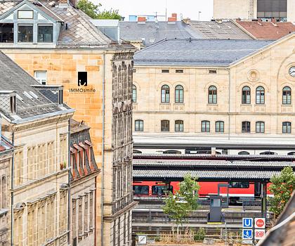 Bezugsfertige, sanierte 2,5-Zi.-Wohnung im wunderschönen Denkmalensemble und Blick auf die Fürther Altstadt