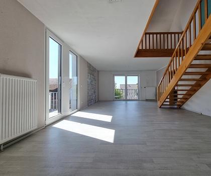 Haus im Haus ...
Pfiffige Maisonette in einem 3- Familienhaus ...