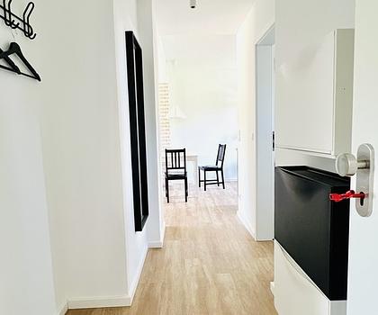 Modernes Wohnen mit Garten Stilvoll möblierte 2-Zimmerwohnung in zentraler Lage Nürnbergs