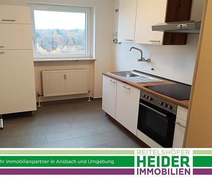 Wohnen über den Dächern von Ansbach