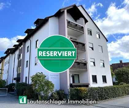 Sofort frei! 2-Zimmer-Wohnung mit TG-Stellplatz in Neumarkt, Regensburger Straße - Nähe Ärztehaus