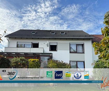 Wohnen mit Charme und Ruhe! Helle 2-Zimmer DG-Wohnung in Schwanstetten OT Schwand