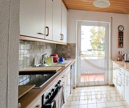 3-Zimmerwohnung in Parknähe mit direktem Gartenzugang und Garage