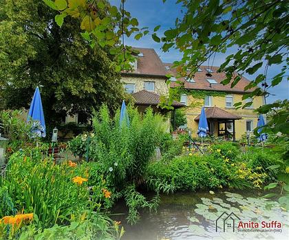 Traumhaft gelegener Landgasthof mit 31 Zimmern - Wohnen und Arbeiten in der Natur