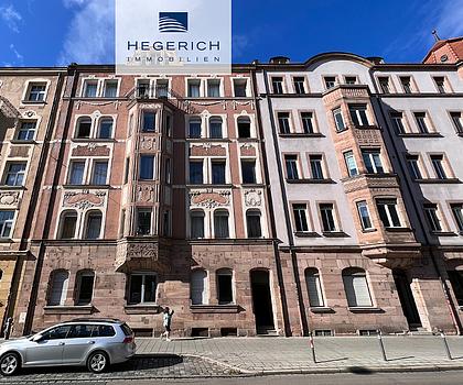 HEGERICH: Denkmalgeschützes Anwesen mit Ausbaureserve in Nbg.-Bleiweiss!