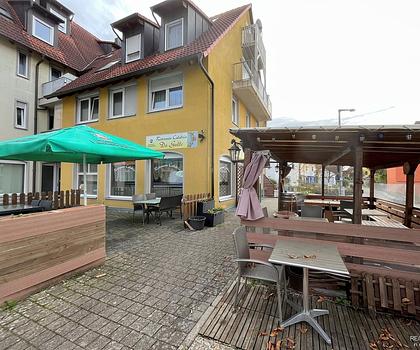 Gut gelegene Gaststätte mit Biergarten und vielfältigen Möglichkeiten
