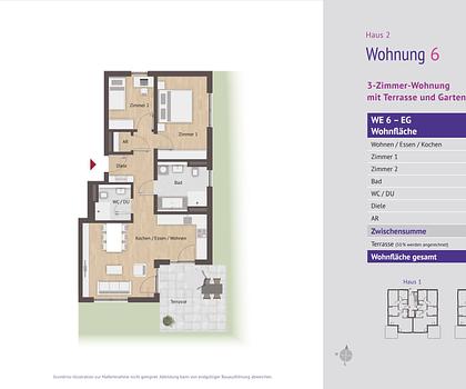 Neu in Laufamholz - 3 Zi.-Wohnung (Neubau)