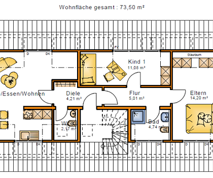 Erstbezug 12/2023! Gut aufgeteilte Wohnung mit Balkon, Terrasse und Garten im Zweifamilienhaus