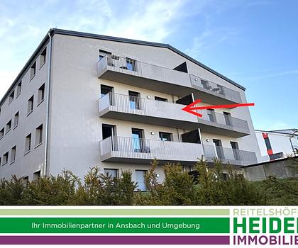 2 Zi. Neubau-Wohnung mit Balkon - Erstbezug