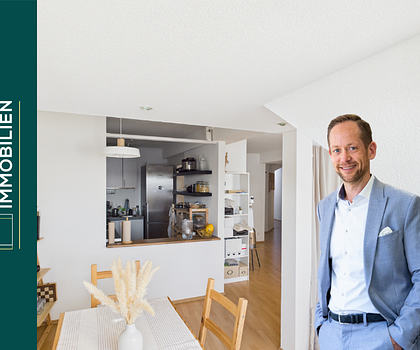 Urban, hell, stilvoll: Ihre 2-Zimmer-Wohnung mitten in der Innenstadt Nürnbergs