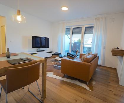 Herrliche 3-Zimmer-Whg., Aufzug, Tiefgarage, hochwertige Ausstattung, Küche, wunderschöne Dachloggia