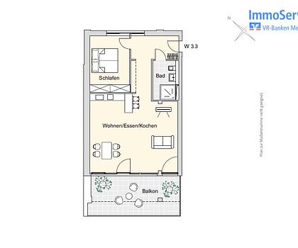Ansprechende Wohnanlage im Nürnberg Nord: 60 stilvolle Neubau-ETW und 10 Büroeinheiten in Stadtlage!