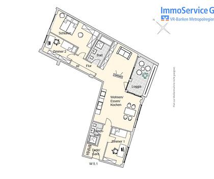 Ansprechende Wohnanlage im Nürnberg Nord: 60 stilvolle Neubau-ETW und 10 Büroeinheiten in Stadtlage!