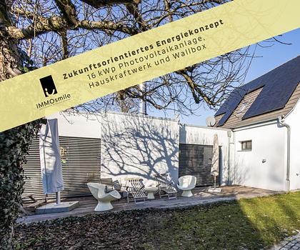PURISTISCHES DESIGN trifft ENERGIE-AUTARKIE | Exklusives Einfamilienhaus in Rückersdorf