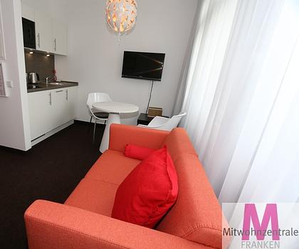 Apartment mit gehobener Komplettausstattung am Nürnberger Hafen