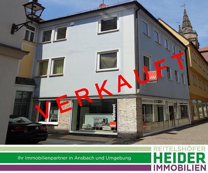 Wohn- und Geschäftshaus in der Fußgängerzone