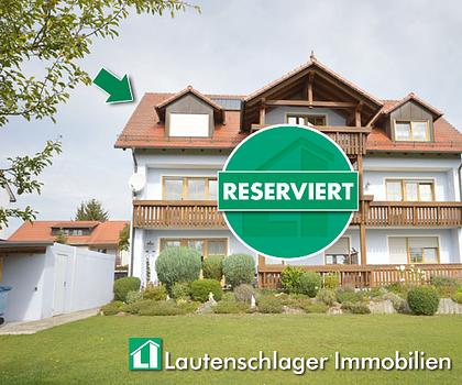 Für Wochenendheimfahrer oder
für den Single! Gemütliche 2,5-Zimmer-DG-Wohnung
in Neumarkt-Woffenbach