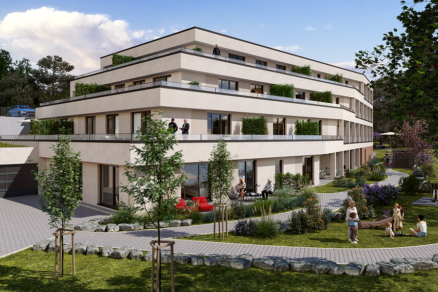 TERRASSEN AM HANG IN HEROLDSBERG