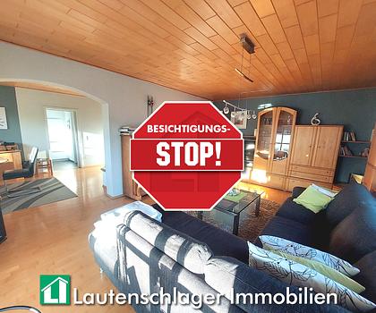 Komfortable 4,5-Zi-Familienwohnung im 1. OG mit Balkon, Gartenanteil + Garage und Kfz-Stellplatz