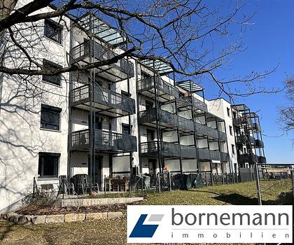 Stadtnah + grün! 2-Zi.-Gartenwohnung mit SW-Terrasse  + TG-Stellplatz!