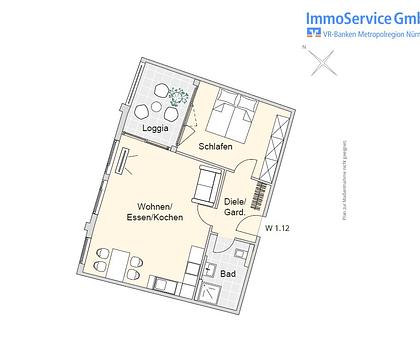 Ansprechende Wohnanlage im Nürnberg Nord: 60 stilvolle Neubau-ETW und 10 Büroeinheiten in Stadtlage!