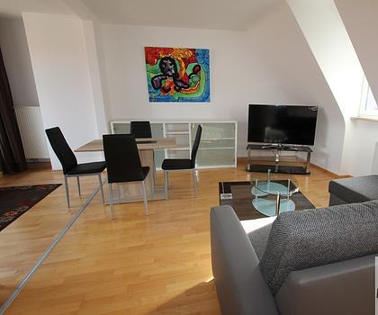 Wohnung mit Dachterrasse und Burgblick in der Nürnberger Altstadt