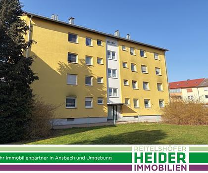 Für Kapitalanleger: vermietete 3 Zi. ETW in ruhiger Lage im Rügländer Viertel