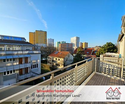 Modern & hell: Top 2-Zimmer-Wohnung mit Balkon in Erlangen 