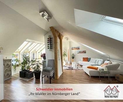 WOW!!! Traumhafte 3,5-Zimmer-Maisonette-Wohnung mit toller Ausstattung und Stellplatz in Nürnberg