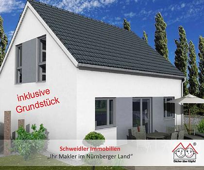 Endlich Eigenheim: Einfamilienhaus auf über 500 m² großem Grundstück in naturnaher Lage von Rückersdorf