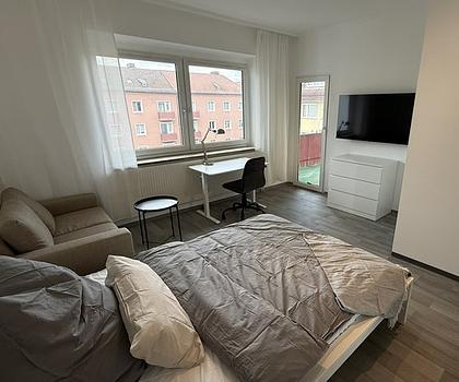 Frisch renoviertes und möbliertes WG Zimmer zum Erstbezug